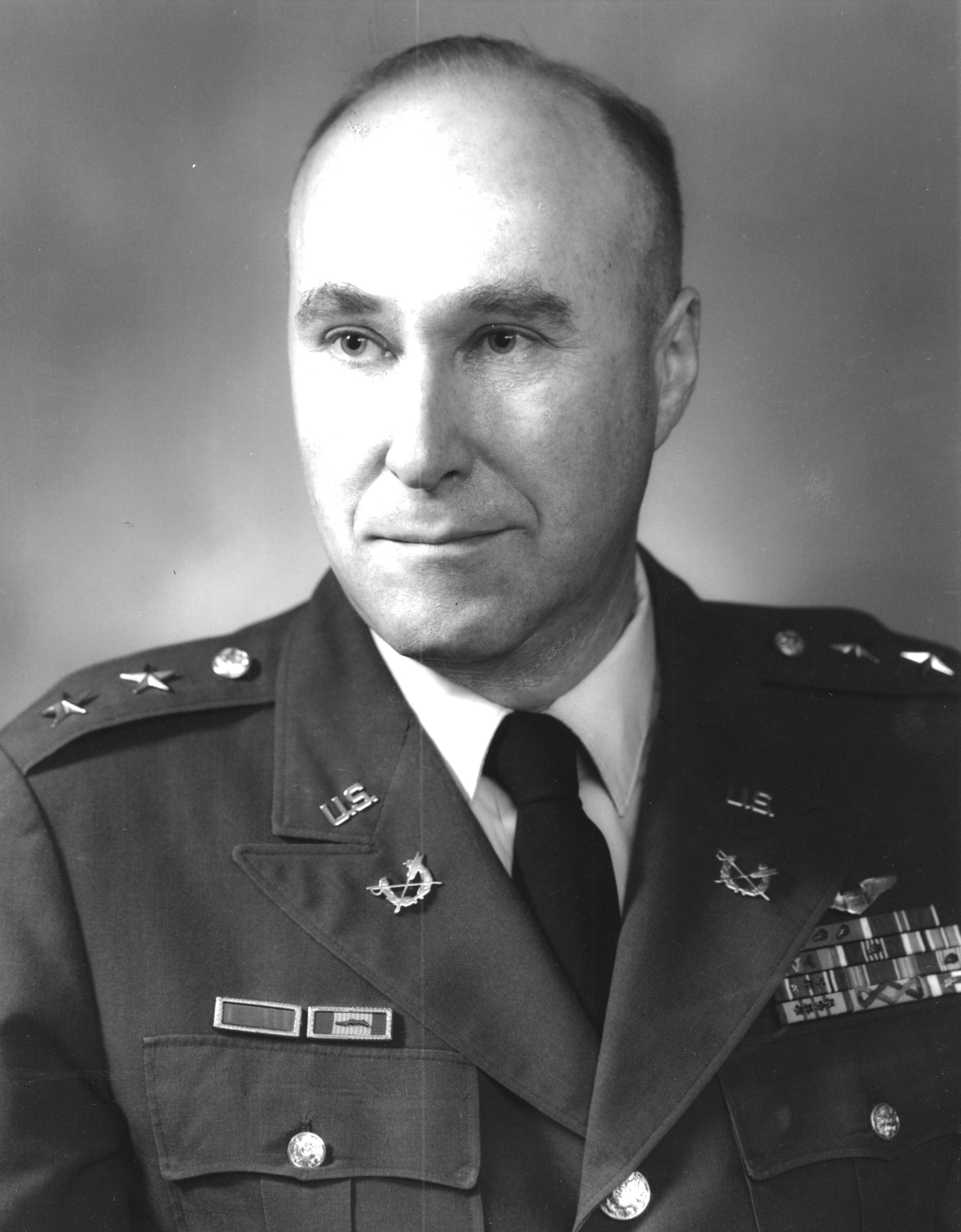 Major General Lawrence Williams, TAJAG, 1975–
            1979. (Photo courtesy of Fred L. Borch III)